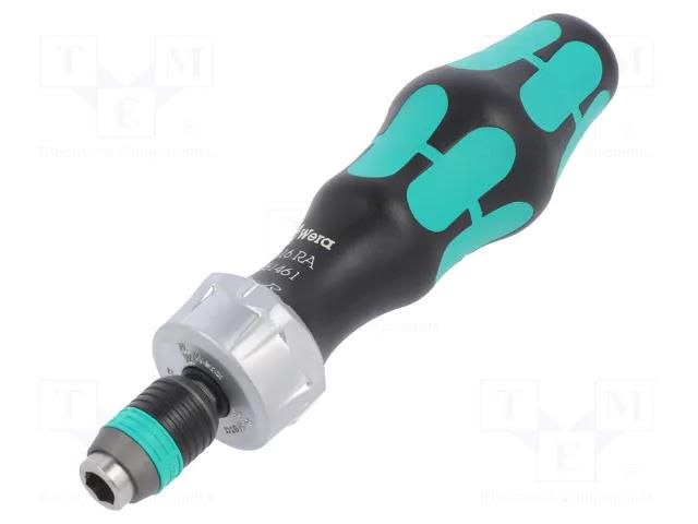 Screwdriver handle; with ratchet; 142mm; max.50Nm WERA WERA.05051461001