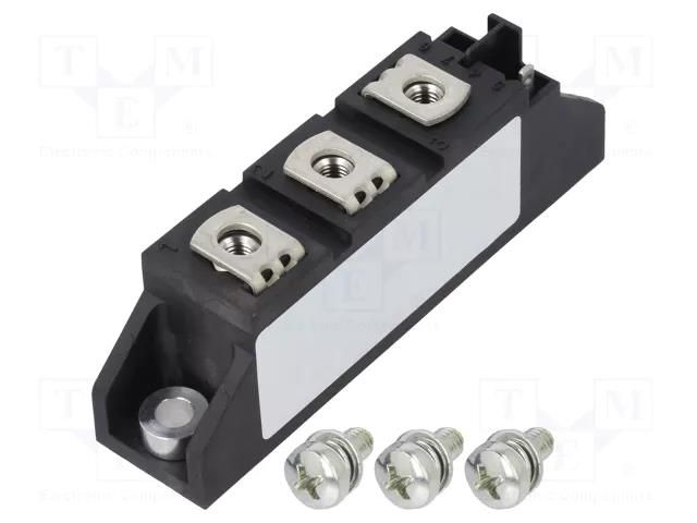 Module: diode; double series; 1.2kV; If: 120A; TO240AA; Ufmax: 1.13V IXYS MDD95-12N1B