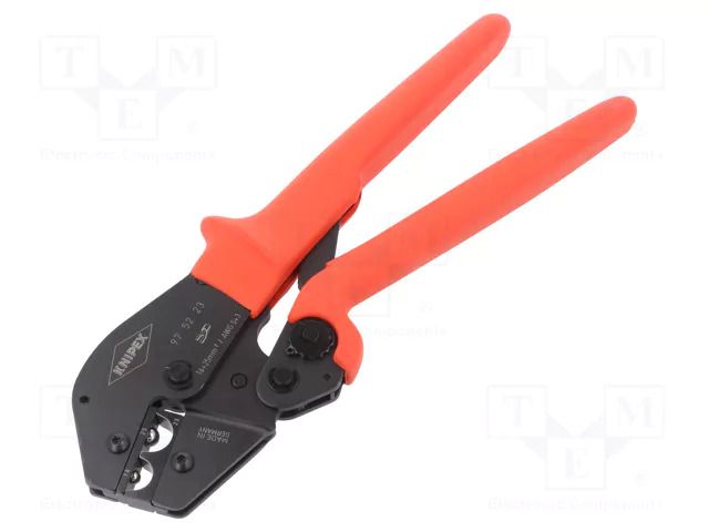 Tool: for crimping; non-insulated terminals; 16÷25mm2; 5AWG KNIPEX KNP.975223