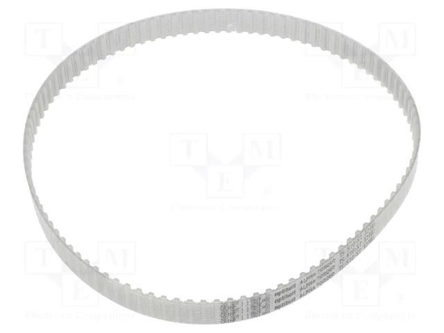 Timing belt; T5; W: 10mm; H: 2.2mm; Lw: 590mm; Tooth height: 1.2mm OPTIBELT T5-590-10-77ZA