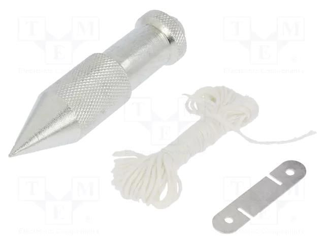 Plumb with a rope; L: 7.5m MEDID MED.1200