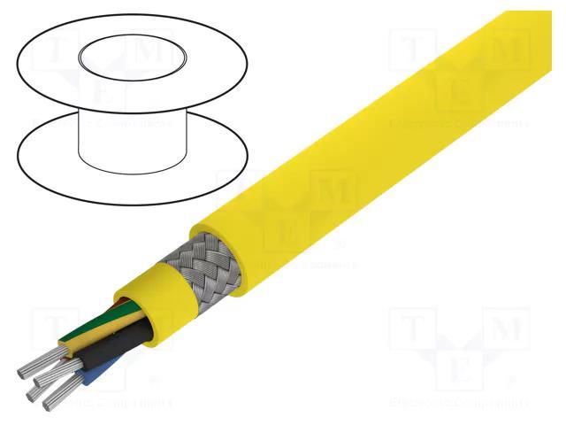Wire; ÖLFLEX® 540 CP; 4G1.5mm2; shielded,tinned copper braid LAPP OL540CP-4G1.5