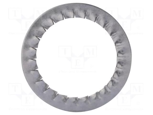 Washer; internally serrated; M20x1,5; D=33.5mm; h=1.5mm HUMMEL HUMMEL-1329200050