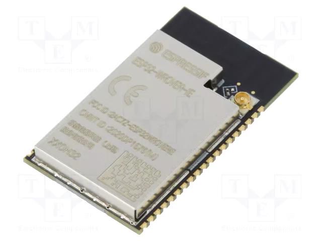 Module: IoT; Bluetooth Low Energy,WiFi; external; SMD; IPEX ESPRESSIF ESP32-WROVER-IE