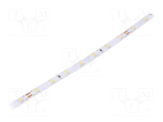 LED tape; white neutral; LED/m: 56; 8mm; IP20; 120°; 6W/m; CRImin: 80 FOSE SPE-56-NW-24