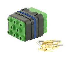 RECTANGULAR MODULE, PLUG, 8POS, 3ROW 8MQ2M0816PCE