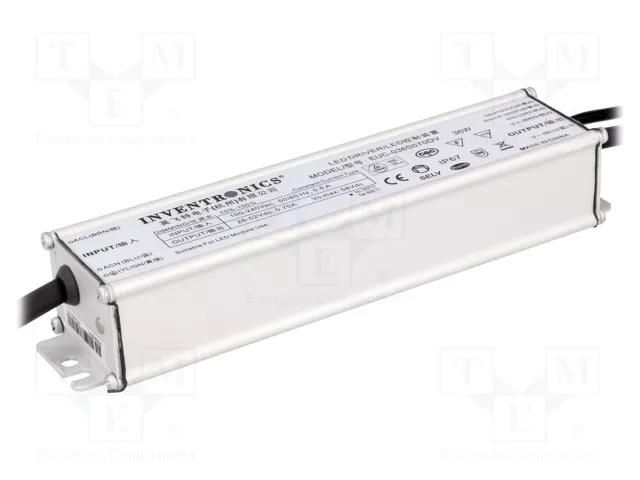 Power supply: switching; LED; 36W; 26÷52V; 700mA; 90÷305VAC; IP67 INVENTRONICS EUC-036S070DV