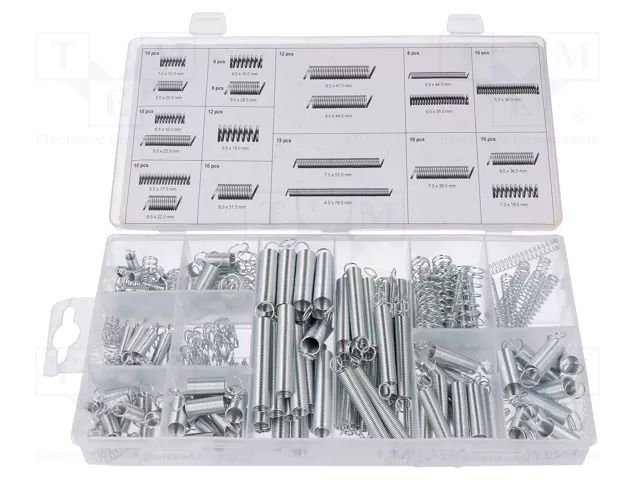 Set of spring; 200pcs. YATO YT-06875
