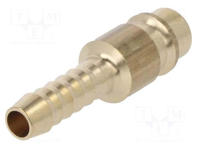 Quick connection coupling; 0÷35bar; brass; L: 44mm; 1000l/min PNEUMAT ES-6-S