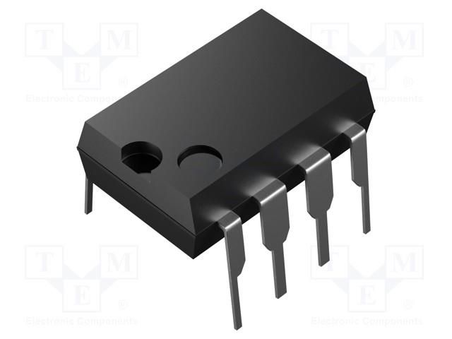 IC: operational amplifier; 1MHz; Ch: 2; DIP8; ±3÷18VDC,6÷36VDC TEXAS INSTRUMENTS TL062IP