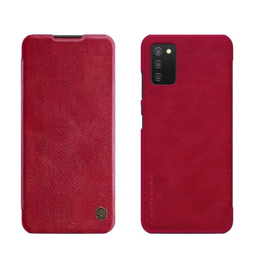 Nillkin Qin leather holster case for Samsung Galaxy A03s red, Nillkin 6902048222229 6902048222229