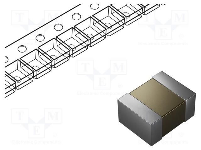 Capacitor: ceramic; MLCC; 2.2nF; 1kV; C0G (NP0); ±5%; SMD; 1210 TDK CGA6M1C0G3A222JAE