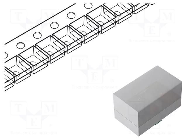 LED; SMD; 0201; red; 11mcd; 0.65x0.38x0.36mm; 110°; 5mA; λd: 629nm LUMEX SML-LX0201SIW-TR