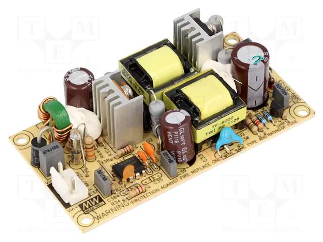 Converter: DC/DC; 15W; Uin: 9.2÷18VDC; Uout: 5VDC; Iout: 3A; PCB MEAN WELL PSD-15A-05