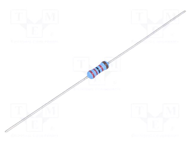 Resistor: thin film; THT; 22kΩ; 600mW; ±1%; 350V; Ø0.6x28mm VISHAY MRS25000C2202FCT00
