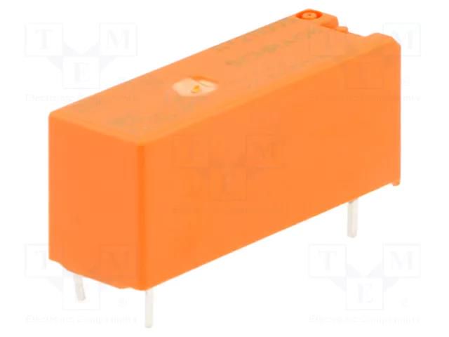 Relay: electromagnetic; SPDT; Ucoil: 5VDC; Icontacts max: 8A; RYII TE Connectivity RY211005