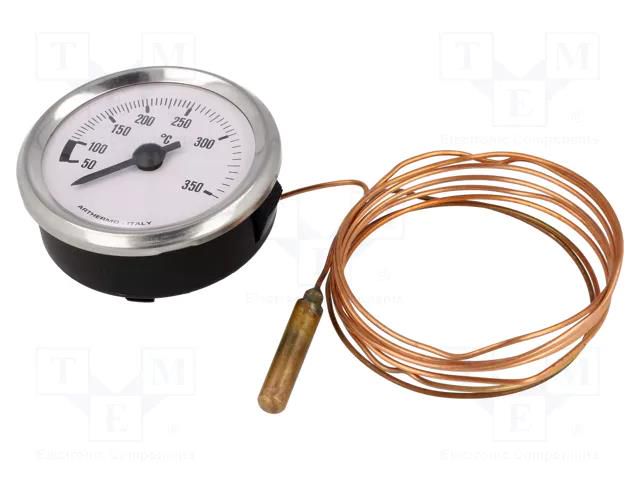 Sensor: thermometer with capillary; Body dim: Ø52x25mm; on panel ARTHERMO TK-CP82C