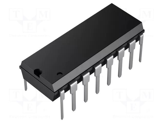 IC: digital; BCD to 7-segment,decoder,display driver,latch; THT TEXAS INSTRUMENTS CD74HC4511E