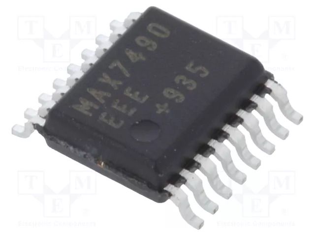 Filter: digital; switched capacitor; active,universal; QSOP16 Analog Devices (MAXIM INTEGRATED) MAX7490EEE+