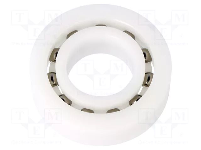 Bearing: ball; Øint: 25mm; Øout: 52mm; W: 15mm; Cage: polyamide IGUS BB-6205-B180-30-ES