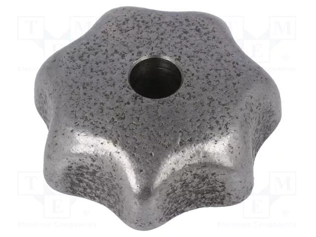 Knob; Ø: 32mm; Int.thread: M6; cast iron; DIN 6336 ELESA+GANTER DIN6336-GG-32-M6-D