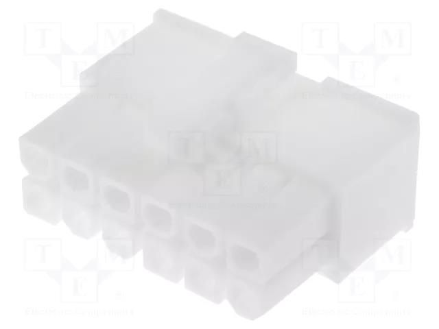 Connector: wire-wire/PCB; plug; female; Mini-Fit Jr; 4.2mm; PIN: 12 MOLEX MX-39-01-2125