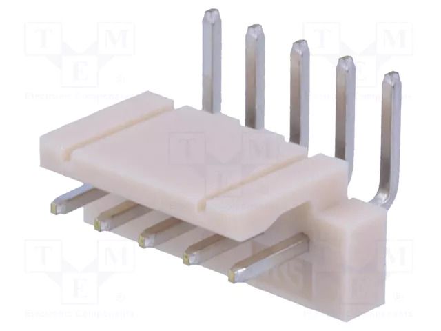 Connector: wire-board; socket; male; PIN: 5; DF1; 3A; 250V; THT; 2.5mm HIROSE DF1-5P-2.5DS-05