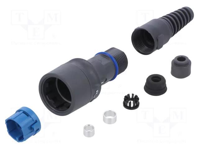 Connector: fiber optic; PIN: 2; single mode duplex (SM); bayonet BULGIN PXF6050C