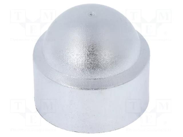 Protection cover; M16; polyetylene; Plating: chromium ELESA+GANTER NCD.16-CR