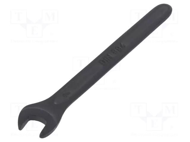 Wrench; spanner; 7mm; Overall len: 78mm; blackened keys BAHCO SA.894M-7