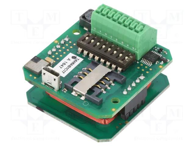 RFID reader; 4.3÷5.5V; Bluetooth Low Energy; antenna; 160mA ELATEC T4W2-B01C7P