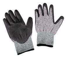 GLOVES, CUT-RESISTANT, XL, GRY/WHT 17141