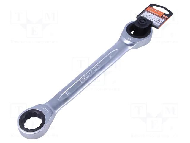 Wrench; box,with ratchet; 22mm,24mm; tool steel BAHCO SA.1320RM-22-24