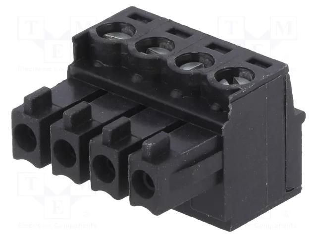 Pluggable terminal block; 3.81mm; ways: 4; straight; plug; female WEIDMÜLLER 1792790000