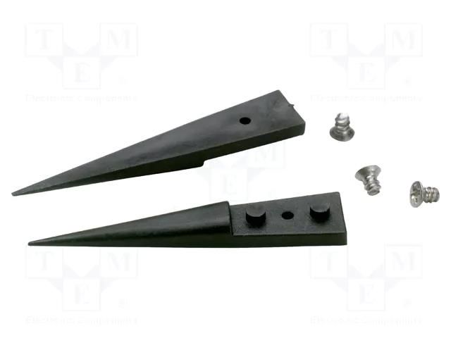 Tip; ESD; Type of tweezers: straight; 2pcs. LINDSTRÖM SA.TL259ACF