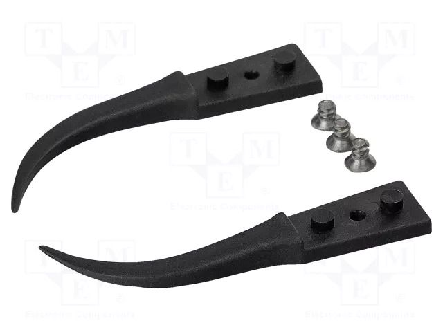 Tip; Blades: curved; ESD; 2pcs. LINDSTRÖM SA.TL7ACF