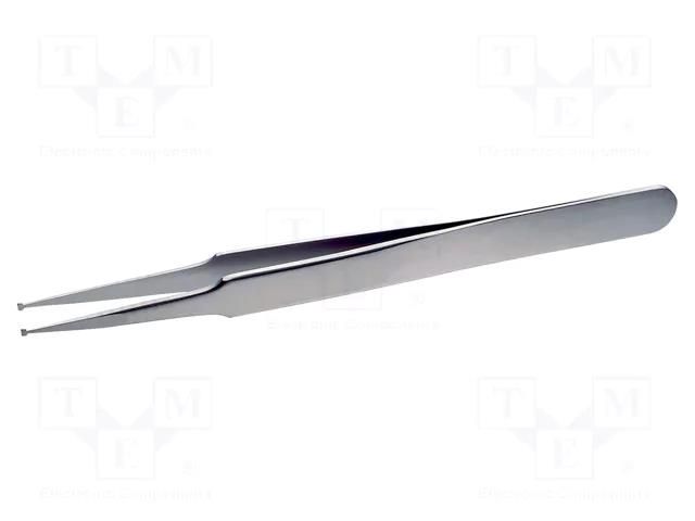 Tweezers; 120mm; Blades: narrowed; SMD; Type of tweezers: straight LINDSTRÖM SA.TL-SM105-SA