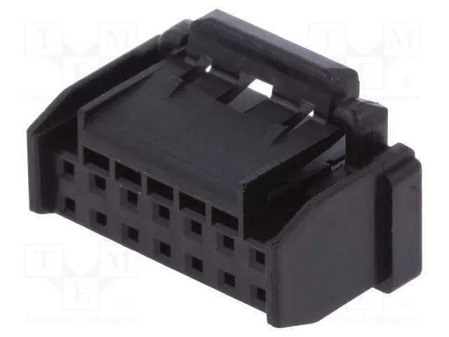 Connector: wire-board; plug; female; PIN: 14; DF51K; 2A; 250V; 2mm HIROSE DF51K-14DS-2C-800