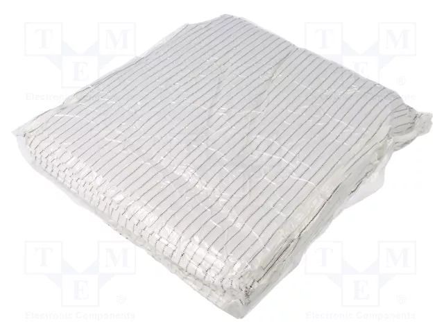 Cleaning cloth: cloth; ESD; 100pcs; polyester; cleanroom; L: 229mm STATICTEC PRT-STCL11109