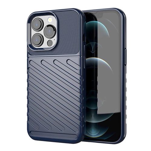 Thunder Case Flexible Tough Rugged Cover TPU Case for iPhone 13 Pro blue, Hurtel 5907769328350 5907769328350