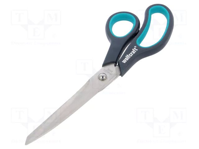 Scissors; universal; Tool length: 250mm; Blade length: 130mm WOLFCRAFT WF4117000