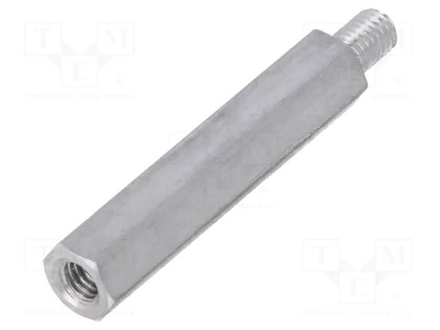 Screwed spacer sleeve; 40mm; Int.thread: M5; Ext.thread: M5 DREMEC TFM-M5X40/DR238