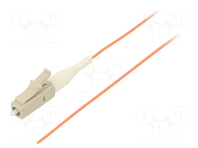 Optic fiber pigtail; OM2; LC/UPC; 2m; Optical fiber: 50/125um QOLTEC QOLTEC-54103