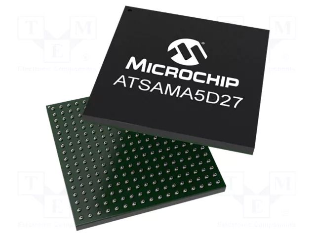 IC: ARM microprocessor; Cortex A5; 1.1÷1.32VDC; SMD; TFBGA361 MICROCHIP TECHNOLOGY SAMA5D27C-LD2G-CU