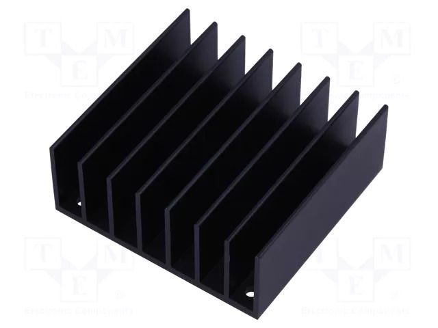Heatsink: extruded; grilled; TO218,TO220; black; L: 57.9mm; W: 61mm Wakefield Thermal 517-95AB