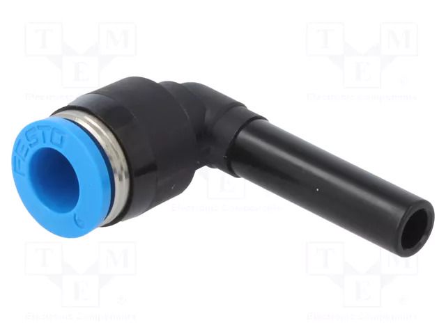 Push-in fitting; angled 90°; -0.95÷6bar; Gasket: NBR caoutchouc FESTO QSL-6H