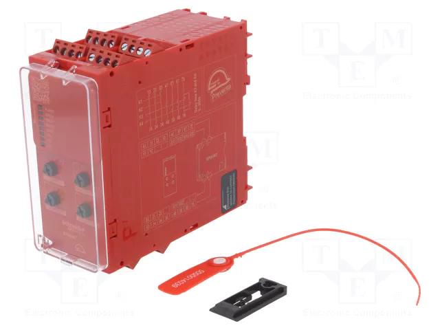 Module: safety relay; 48÷240VAC; 48÷240VDC; IN: 3; -25÷50°C; IP20 SCHNEIDER ELECTRIC XPSUAT33A3AP