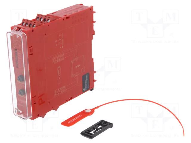 Module: safety relay; 24VAC; 24VDC; IN: 2; for DIN rail mounting SCHNEIDER ELECTRIC XPSUS12AP