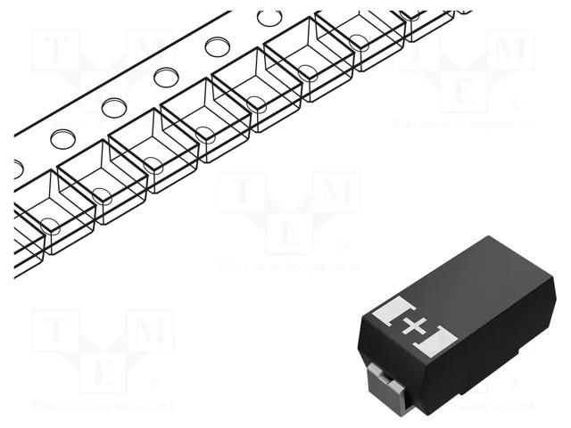 Capacitor: tantalum-polymer; 220uF; 10VDC; TPB; SMD; ±20%; 2000h PANASONIC 10TPB220ML