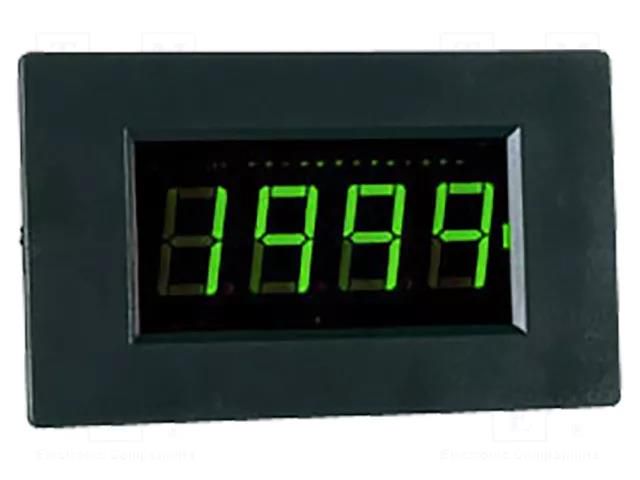 Voltmeter; digital,mounting; 0÷199.9mV; on panel; snap fastener PEAKTECH PKT-LDP-240